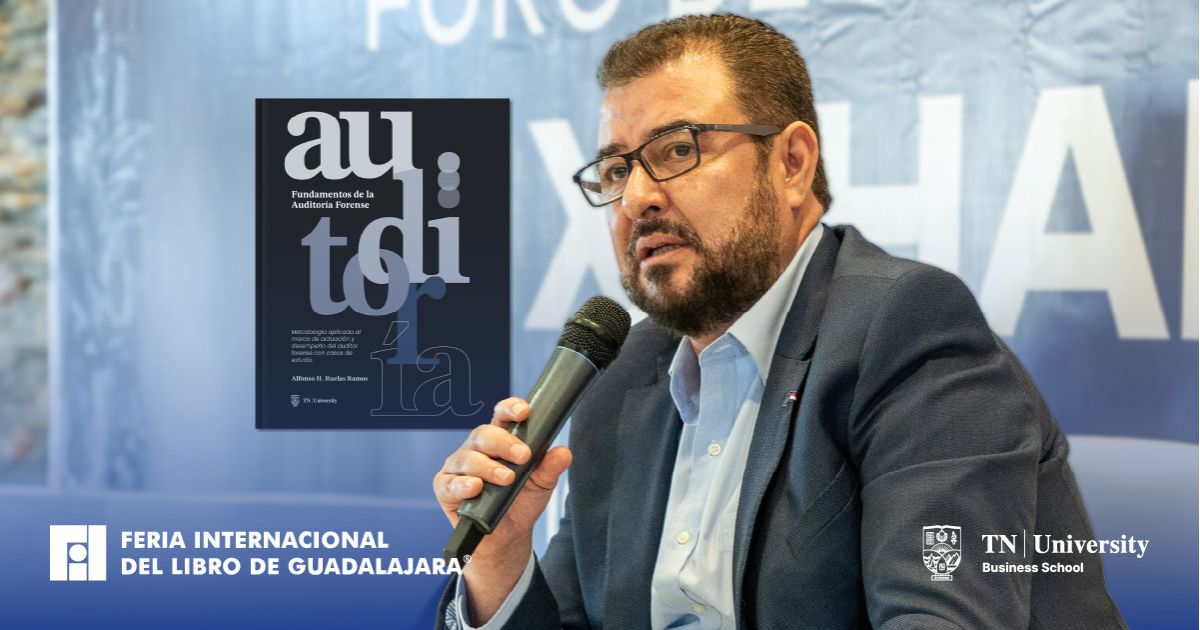 Presentación del libro Fundamentos de la Auditoría Forense en la FIL Guadalajara 2025